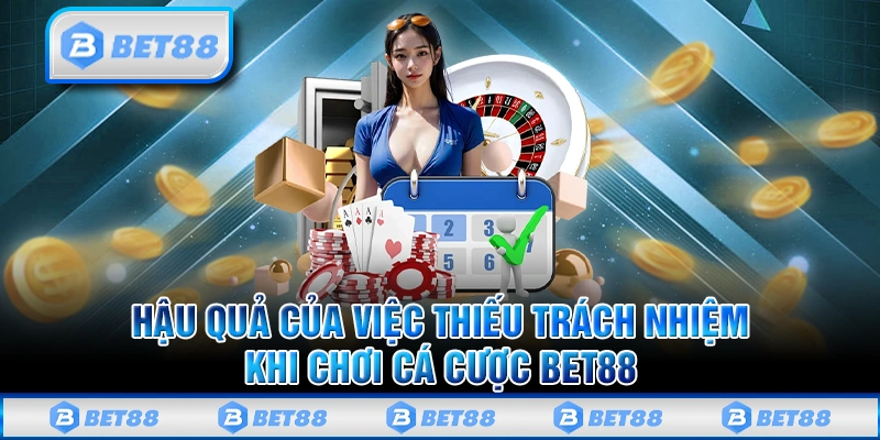 Hệ lụy của việc không thực hiện chơi có trách nhiệm tại Bet88